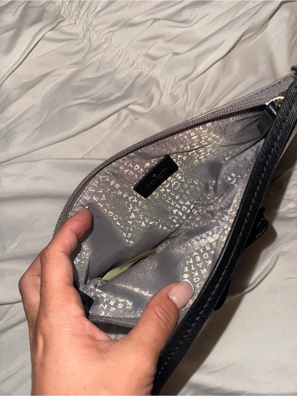 kate spade sparkling black